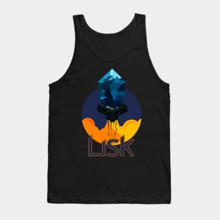 Rocket To The Moon : LISK Edition. Tank Top